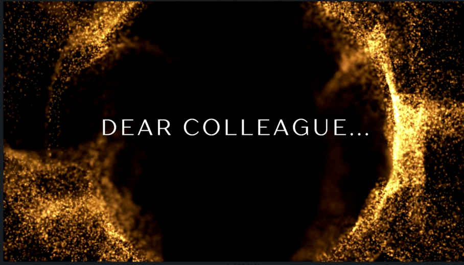 Dear Colleague